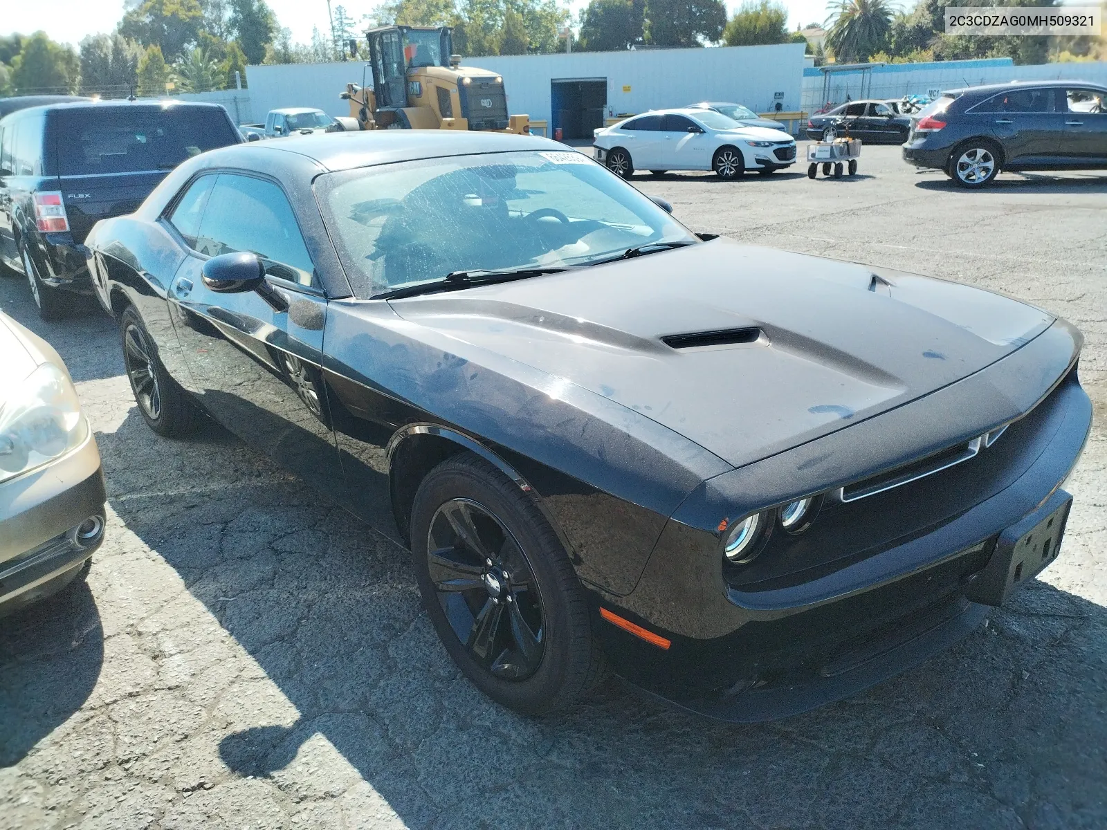 2021 Dodge Challenger Sxt VIN: 2C3CDZAG0MH509321 Lot: 66426394