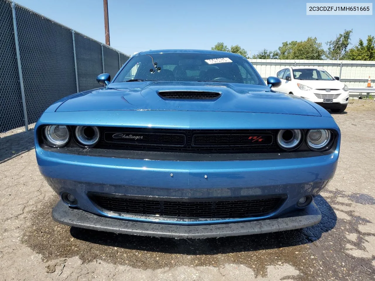 2021 Dodge Challenger R/T Scat Pack VIN: 2C3CDZFJ1MH651665 Lot: 66464634