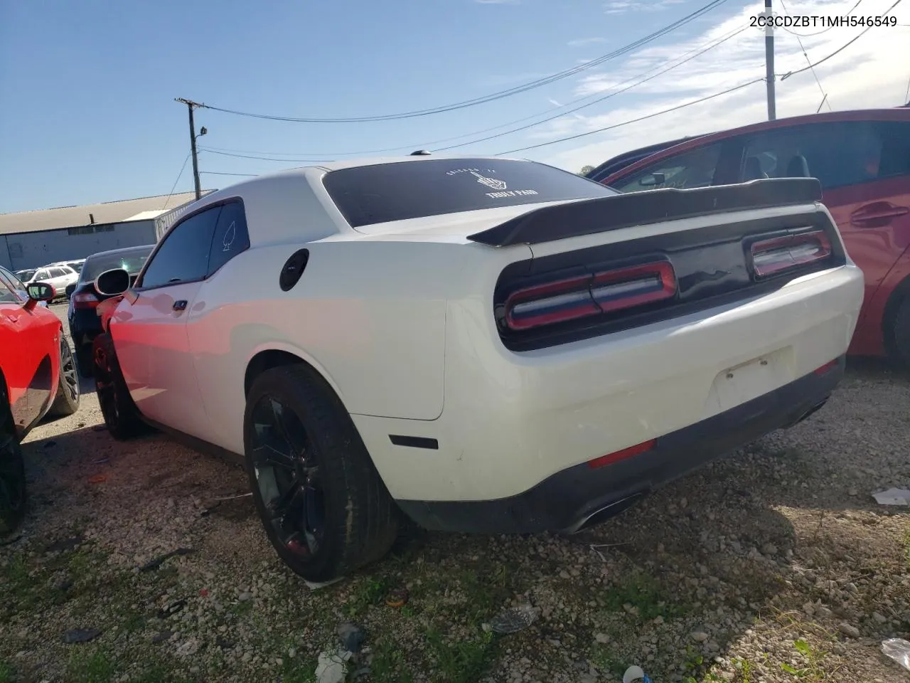 2021 Dodge Challenger R/T VIN: 2C3CDZBT1MH546549 Lot: 66567324