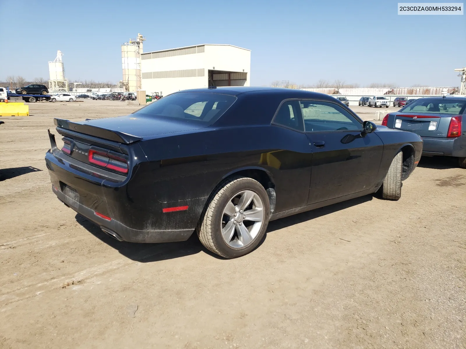 2021 Dodge Challenger Sxt VIN: 2C3CDZAG0MH533294 Lot: 66660974