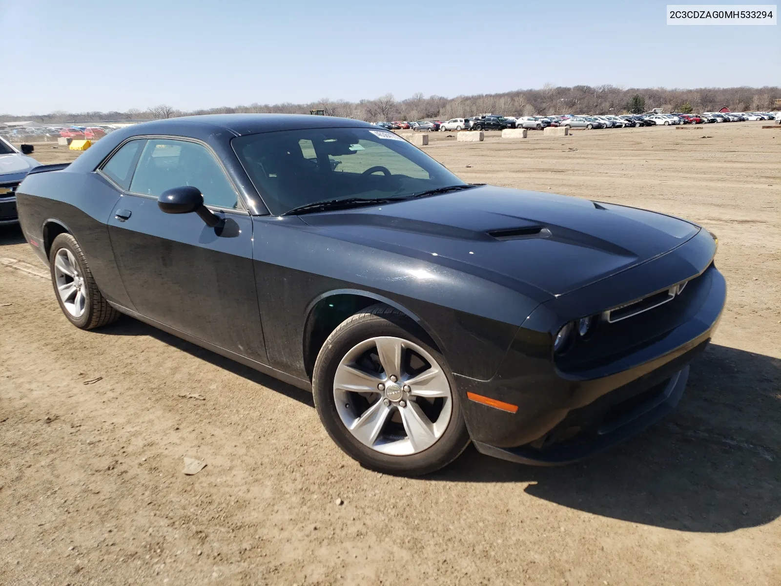 2021 Dodge Challenger Sxt VIN: 2C3CDZAG0MH533294 Lot: 66660974