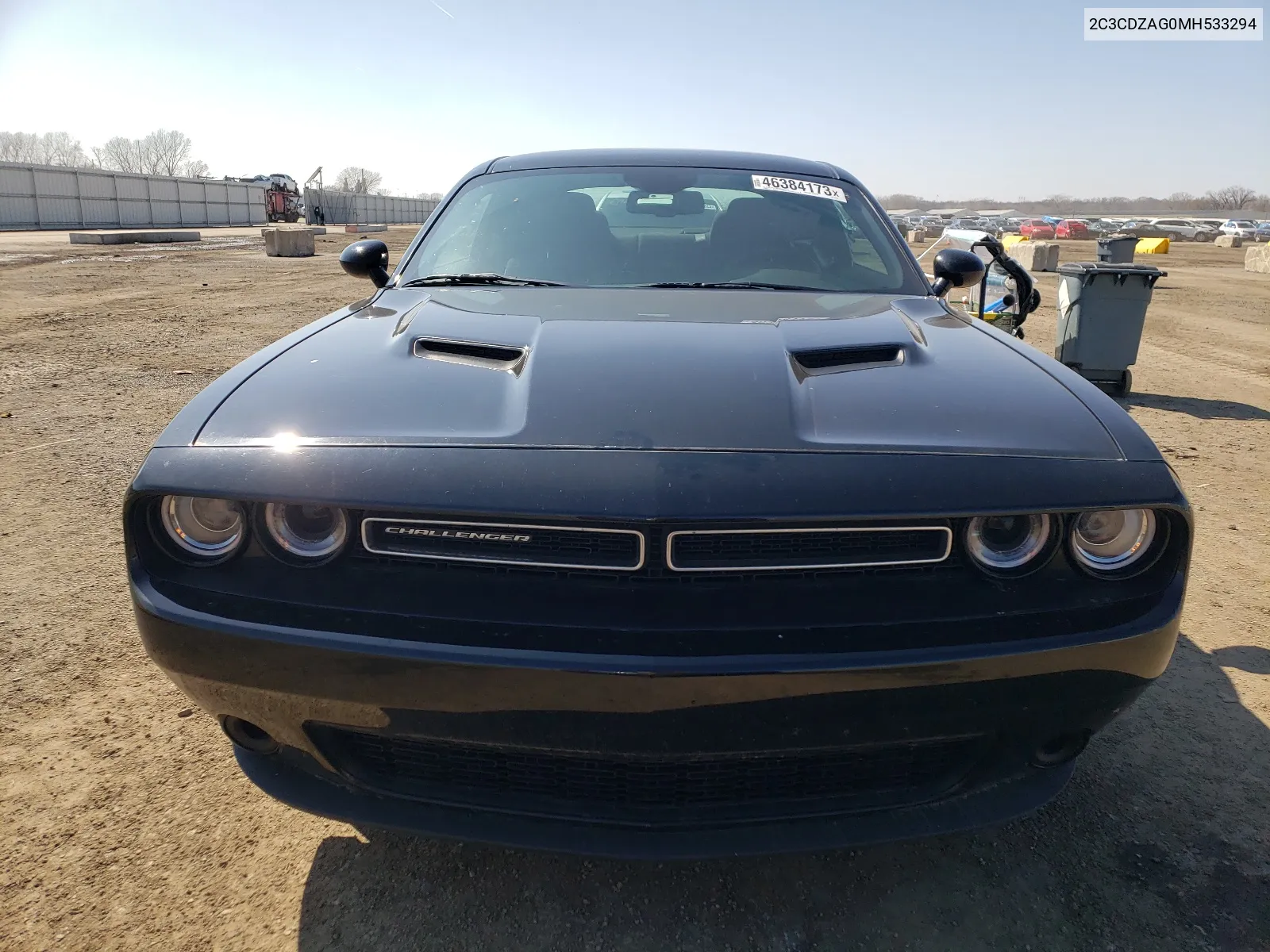 2021 Dodge Challenger Sxt VIN: 2C3CDZAG0MH533294 Lot: 66660974