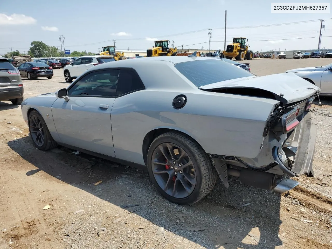 2021 Dodge Challenger R/T Scat Pack VIN: 2C3CDZFJ2MH627357 Lot: 67134804