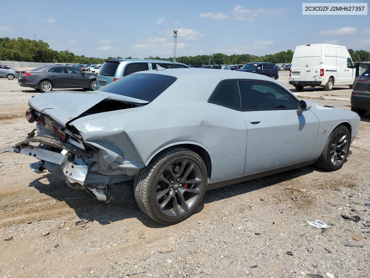 2021 Dodge Challenger R/T Scat Pack VIN: 2C3CDZFJ2MH627357 Lot: 67134804