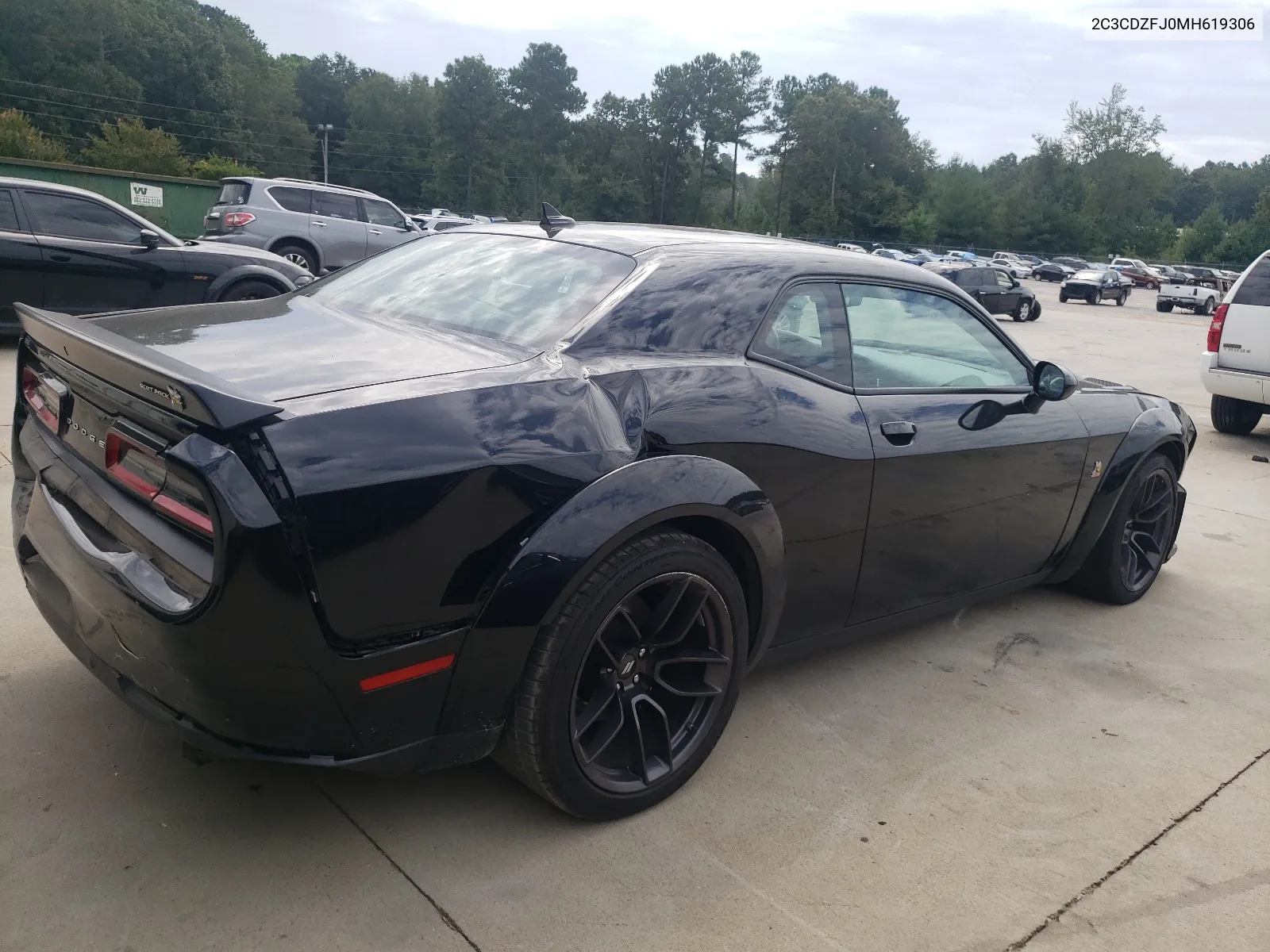 2021 Dodge Challenger R/T Scat Pack VIN: 2C3CDZFJ0MH619306 Lot: 67151273