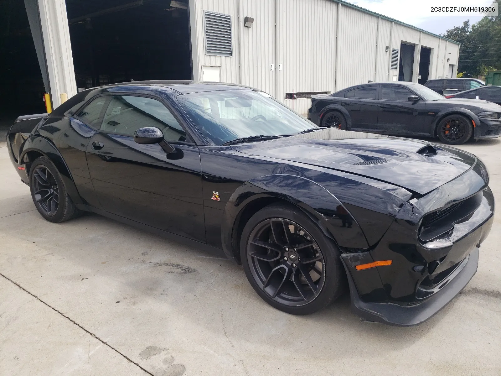 2021 Dodge Challenger R/T Scat Pack VIN: 2C3CDZFJ0MH619306 Lot: 67151273