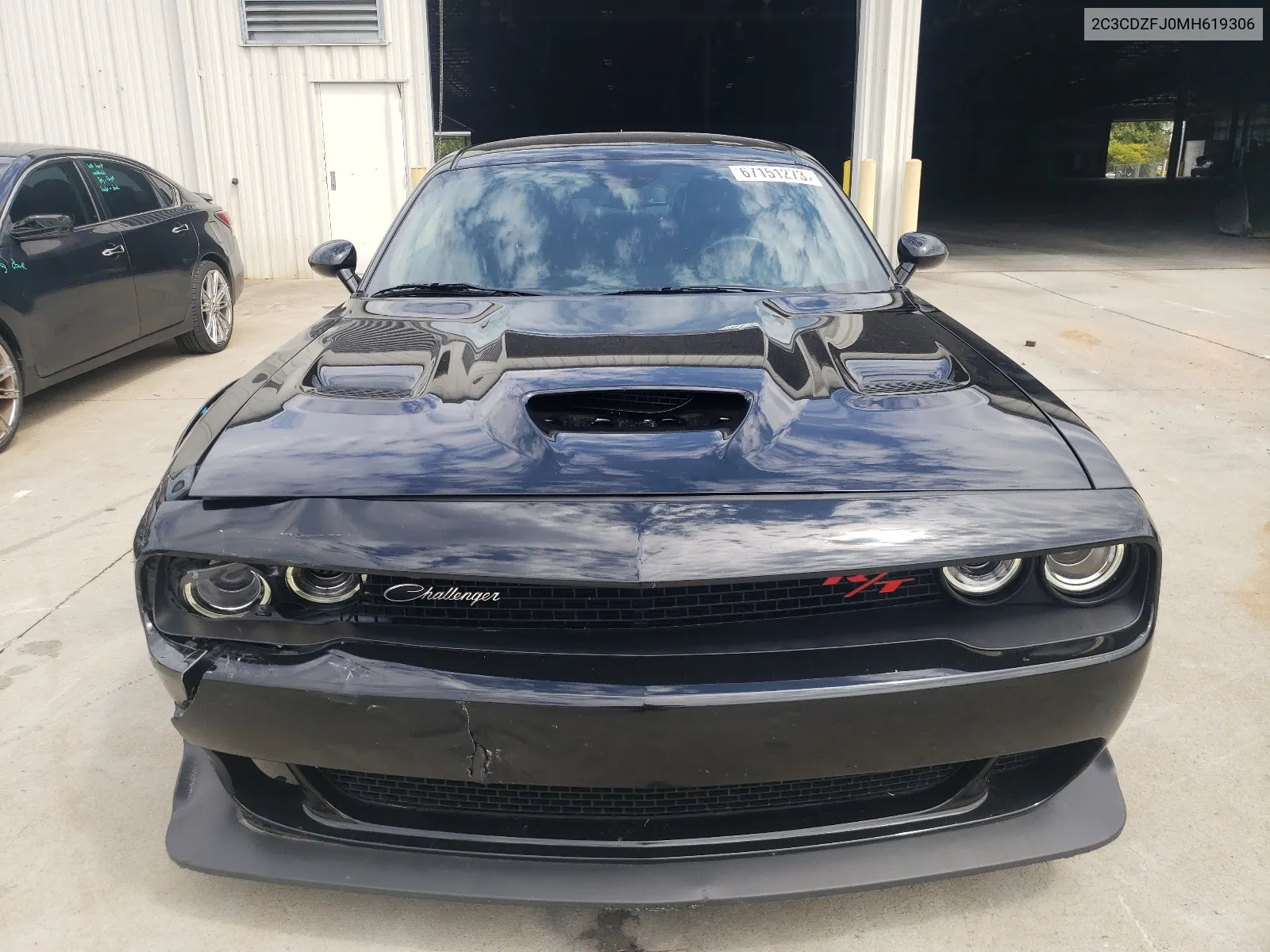 2021 Dodge Challenger R/T Scat Pack VIN: 2C3CDZFJ0MH619306 Lot: 67151273