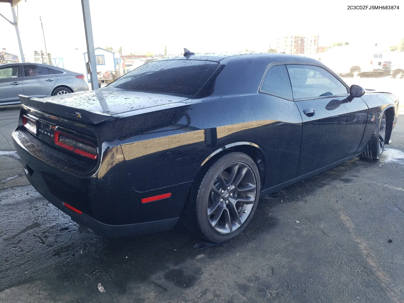 2021 Dodge Challenger R/T Scat Pack VIN: 2C3CDZFJ5MH683874 Lot: 67168874