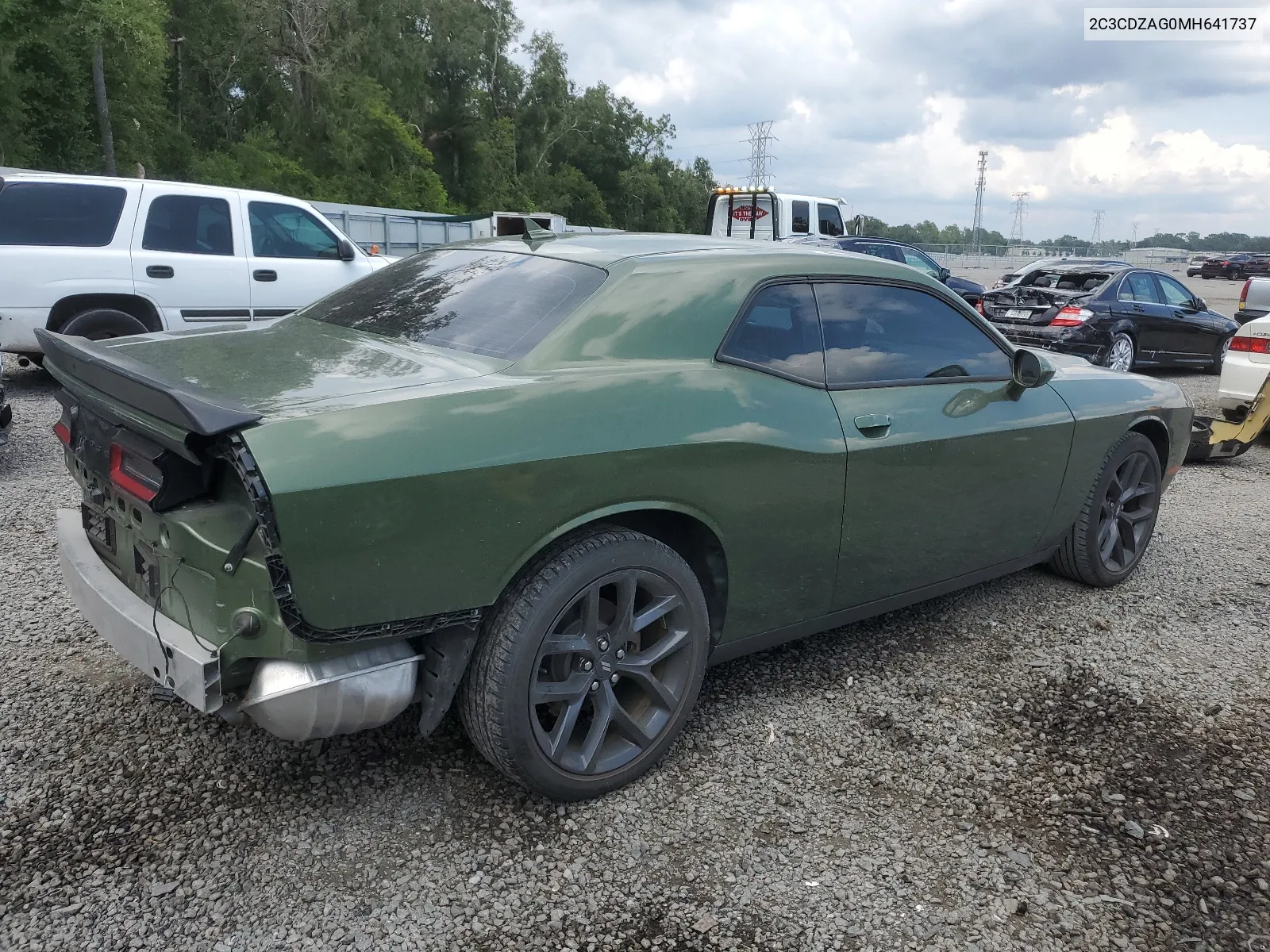 2021 Dodge Challenger Sxt VIN: 2C3CDZAG0MH641737 Lot: 67467414