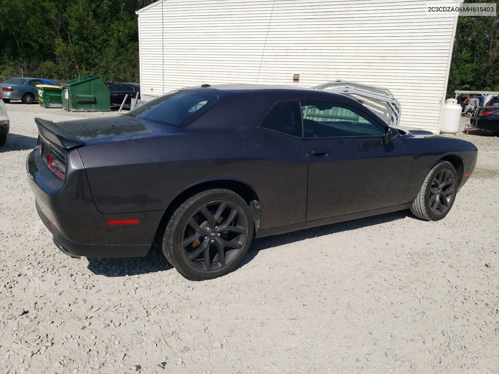 2C3CDZAG6MH615403 2021 Dodge Challenger Sxt