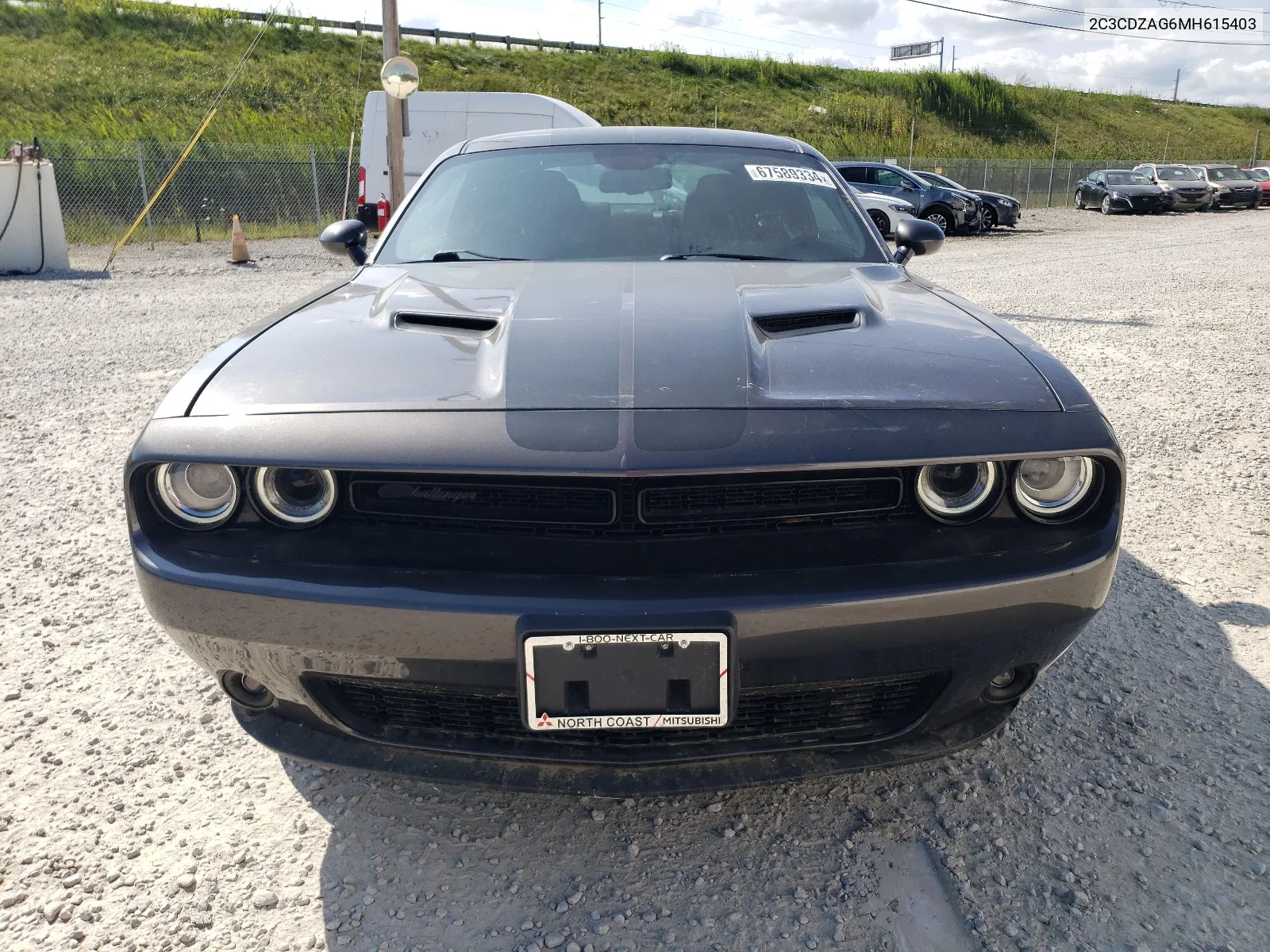 2021 Dodge Challenger Sxt VIN: 2C3CDZAG6MH615403 Lot: 67589334