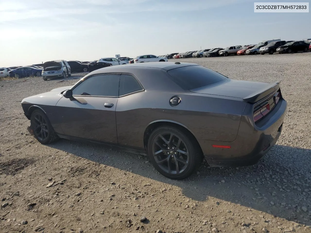 2C3CDZBT7MH572833 2021 Dodge Challenger R/T