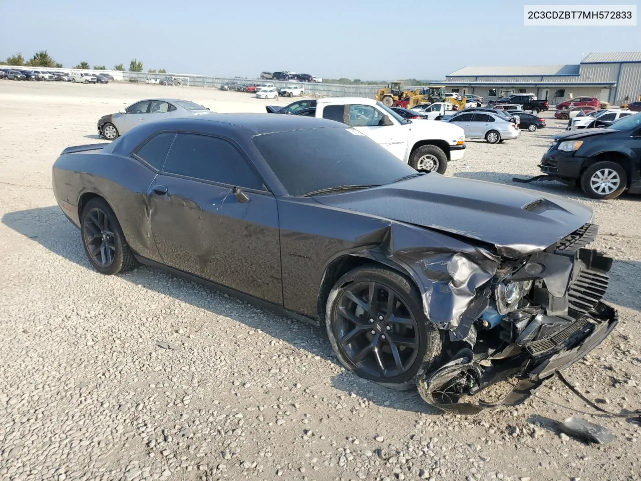 2021 Dodge Challenger R/T VIN: 2C3CDZBT7MH572833 Lot: 68359594