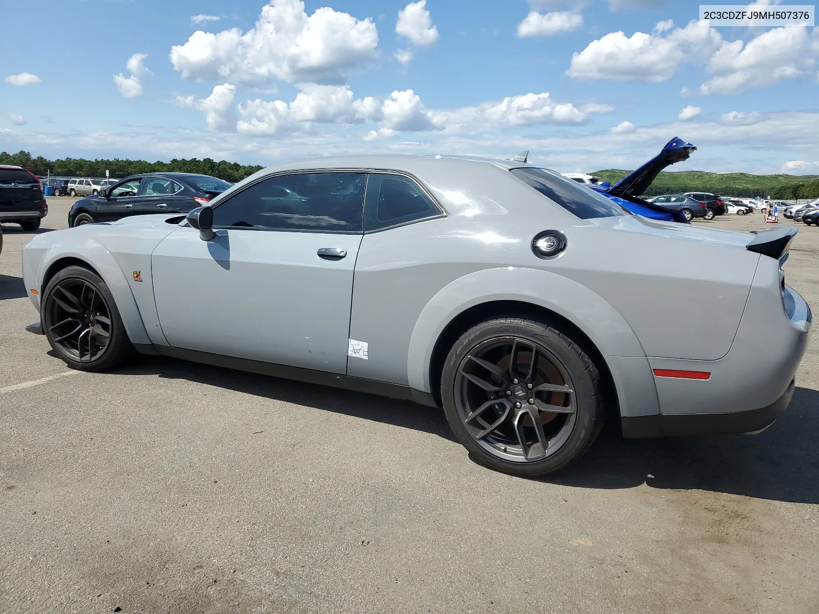 2021 Dodge Challenger R/T Scat Pack VIN: 2C3CDZFJ9MH507376 Lot: 68574654