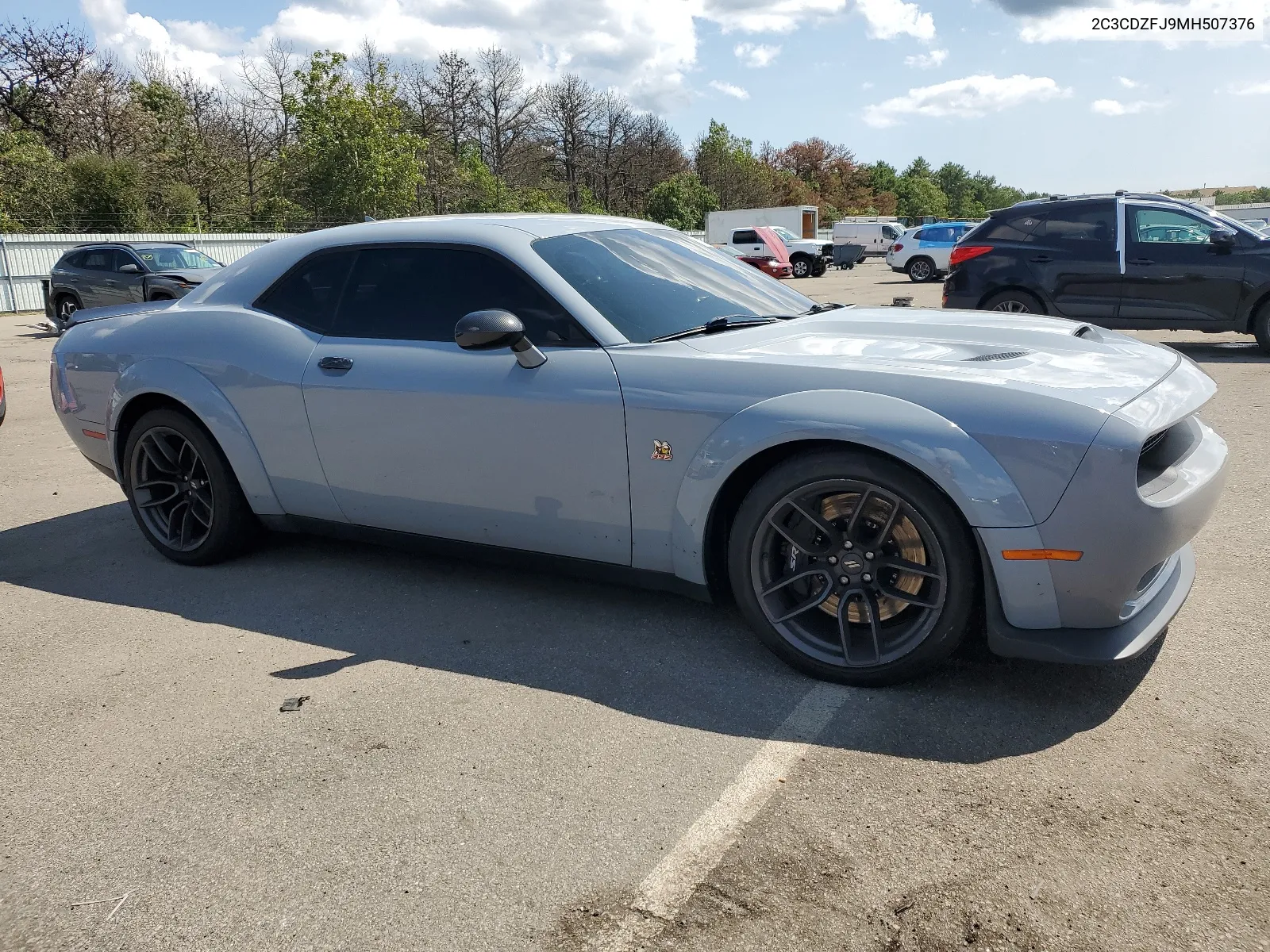 2021 Dodge Challenger R/T Scat Pack VIN: 2C3CDZFJ9MH507376 Lot: 68574654