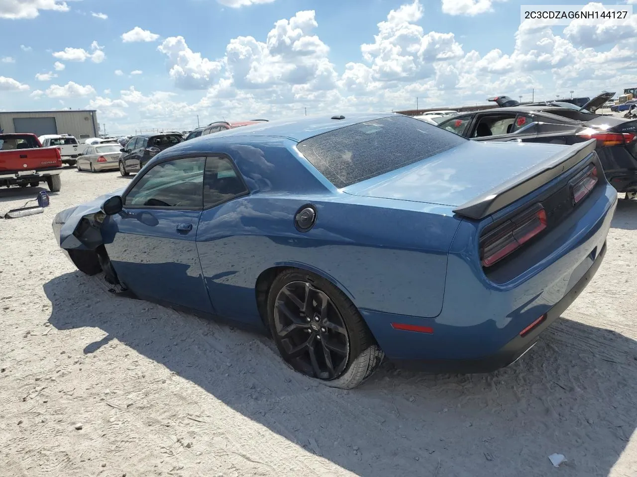 2021 Dodge Challenger Sxt VIN: 2C3CDZAG6NH144127 Lot: 69224644