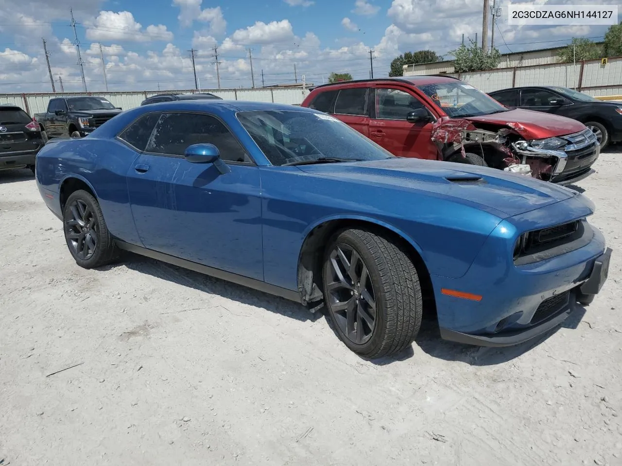 2021 Dodge Challenger Sxt VIN: 2C3CDZAG6NH144127 Lot: 69224644