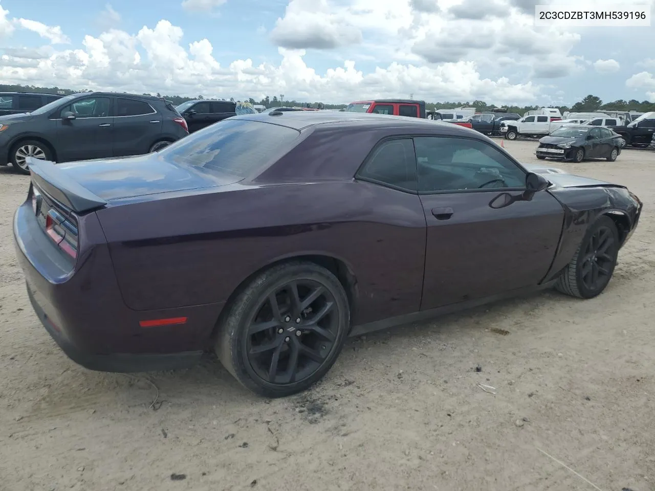 2021 Dodge Challenger R/T VIN: 2C3CDZBT3MH539196 Lot: 69296894