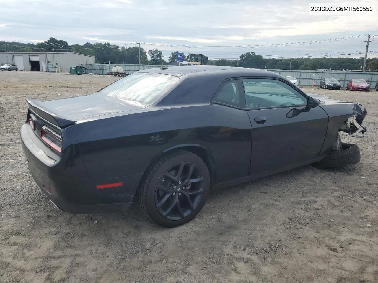 2C3CDZJG6MH560550 2021 Dodge Challenger Gt