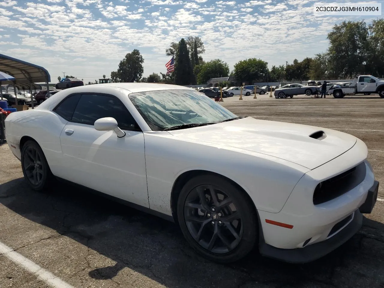 2021 Dodge Challenger Gt VIN: 2C3CDZJG3MH610904 Lot: 69536194