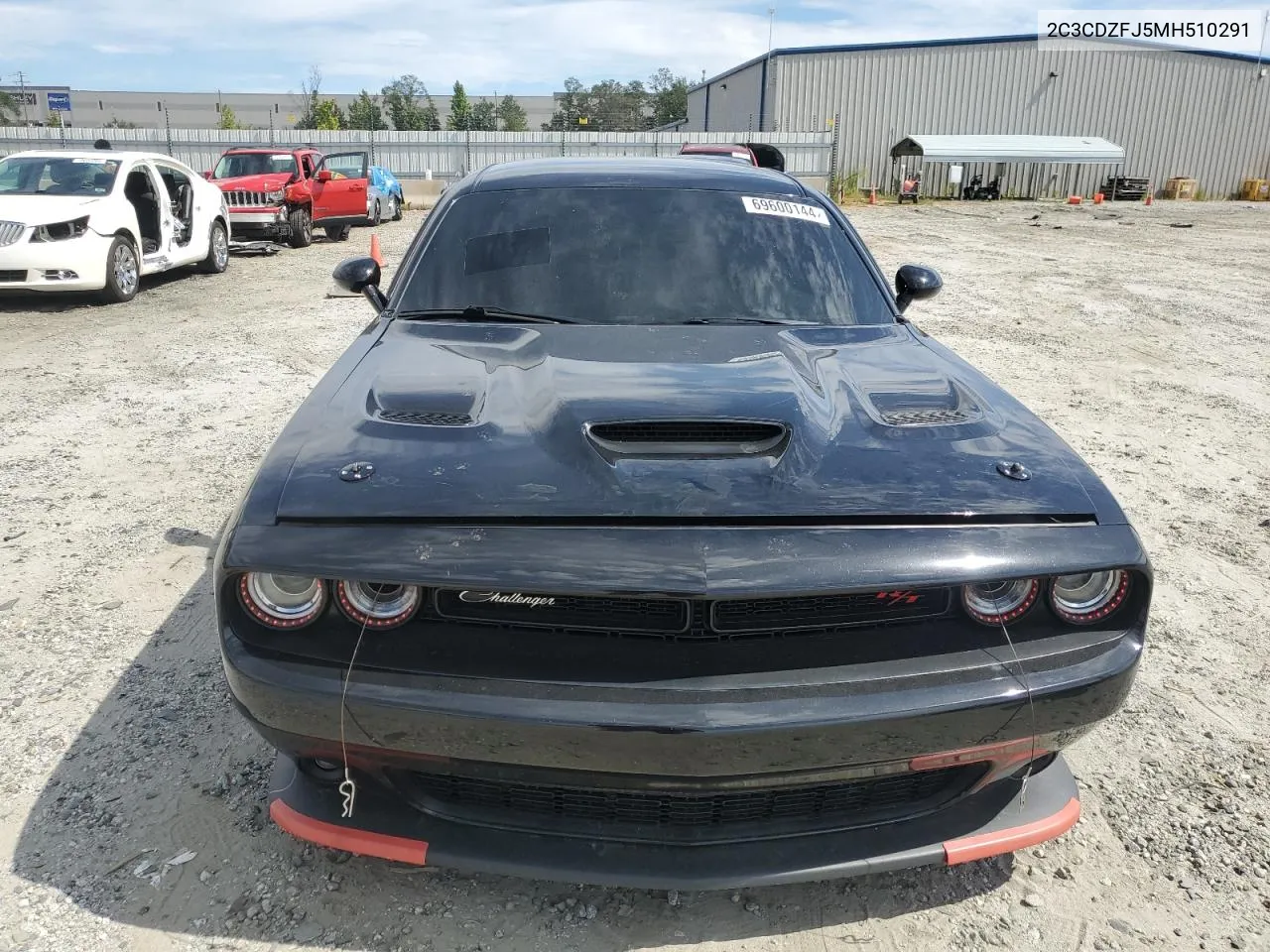 2021 Dodge Challenger R/T Scat Pack VIN: 2C3CDZFJ5MH510291 Lot: 69600144