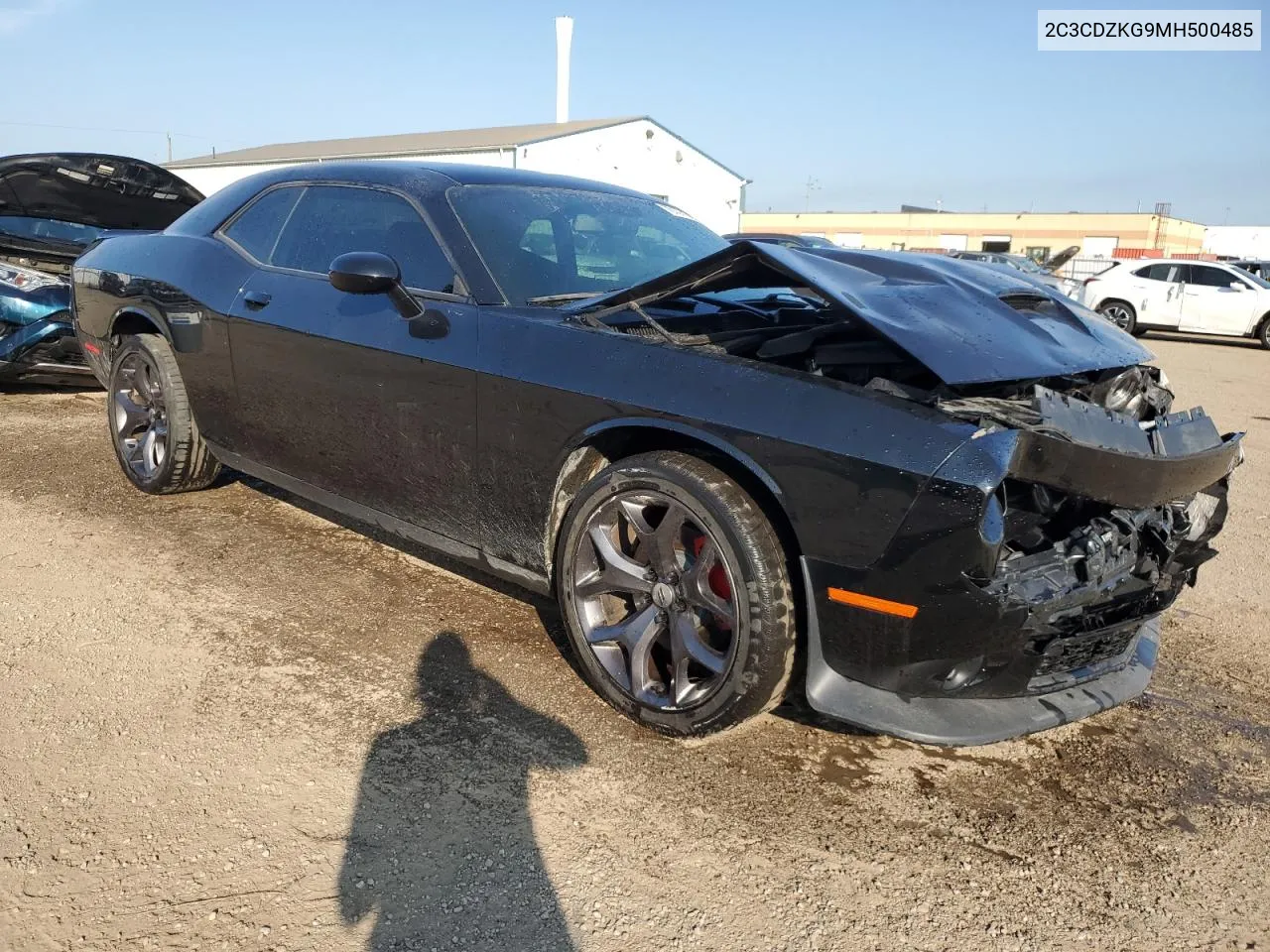 2021 Dodge Challenger Gt VIN: 2C3CDZKG9MH500485 Lot: 70137184