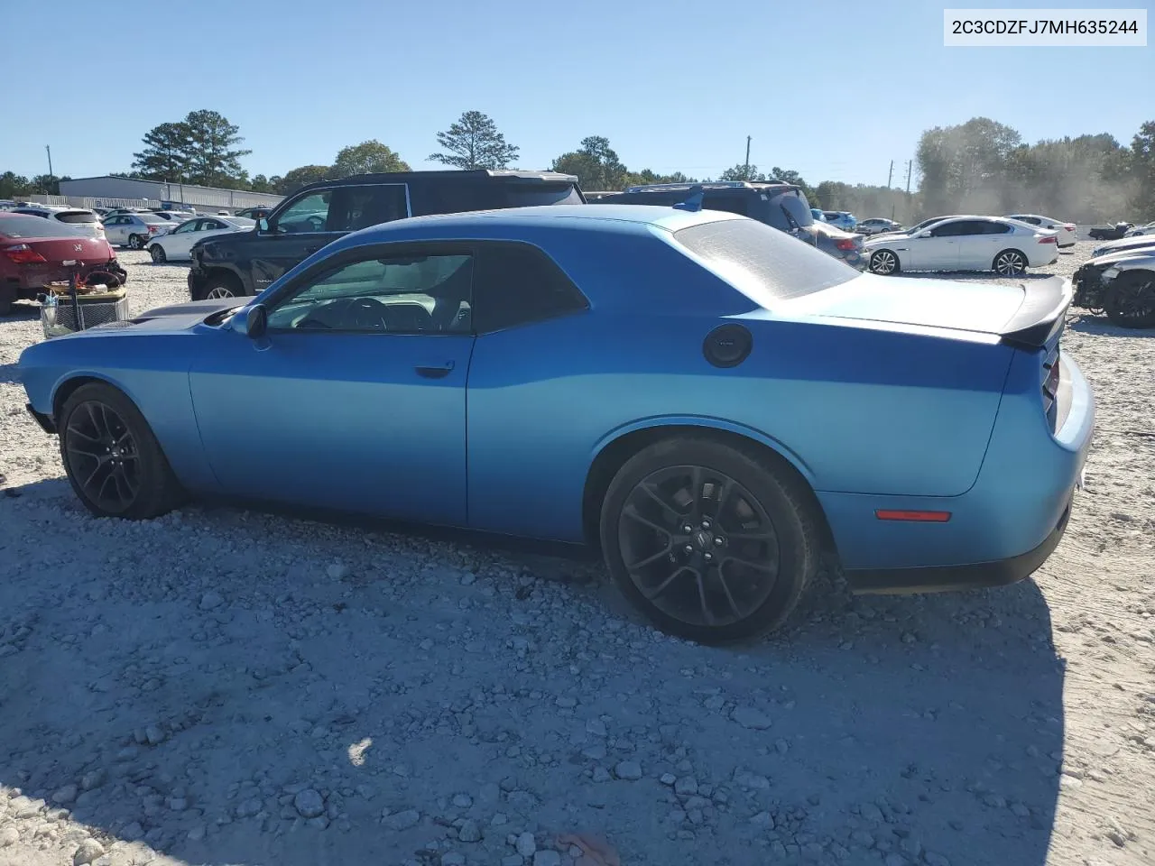 2021 Dodge Challenger R/T Scat Pack VIN: 2C3CDZFJ7MH635244 Lot: 70425334