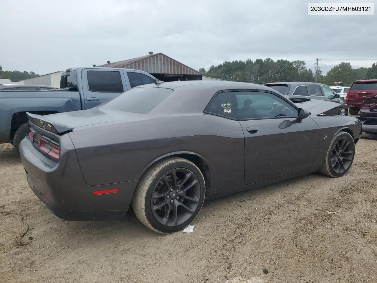 2021 Dodge Challenger R/T Scat Pack VIN: 2C3CDZFJ7MH603121 Lot: 70995434