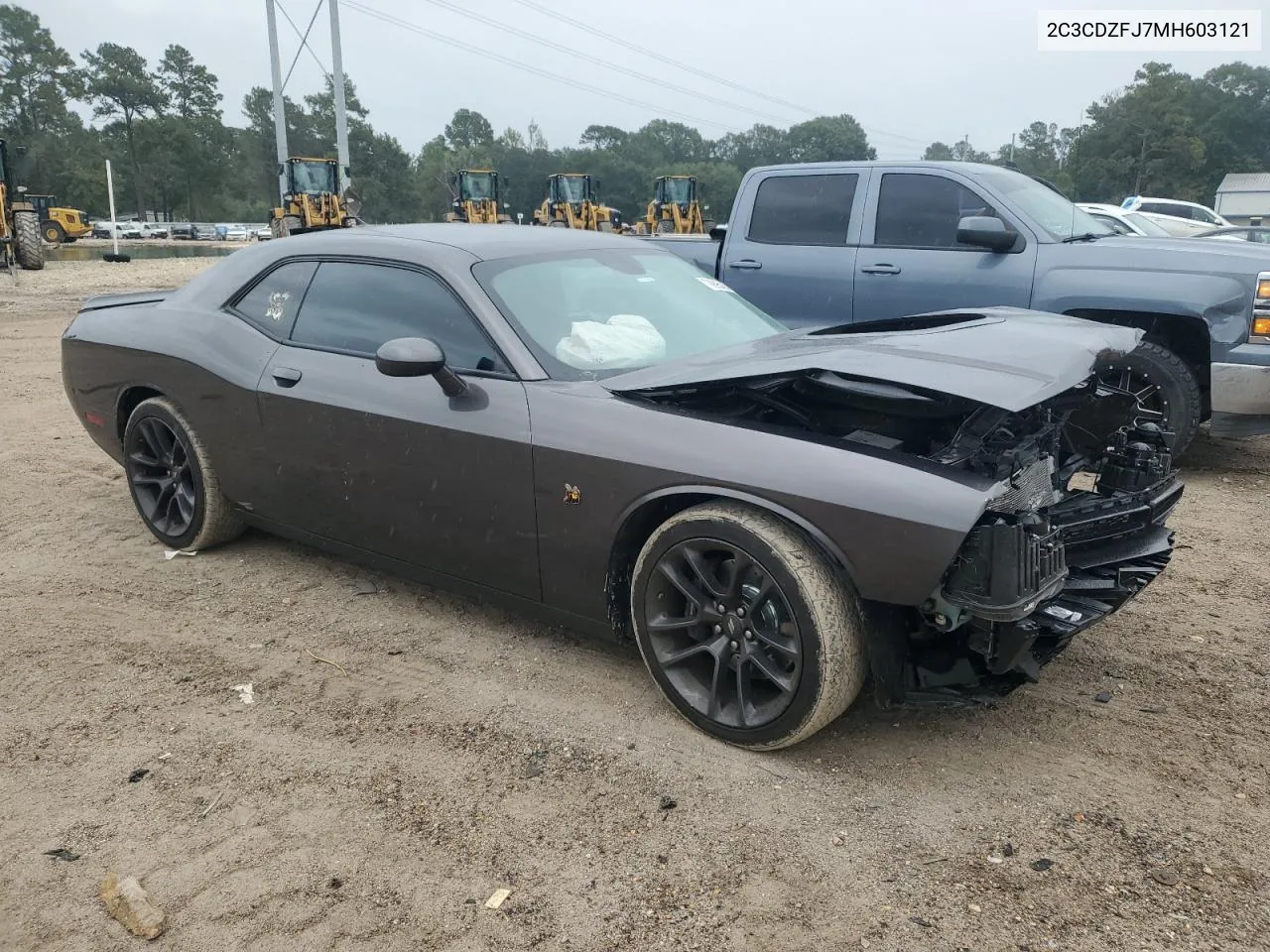 2021 Dodge Challenger R/T Scat Pack VIN: 2C3CDZFJ7MH603121 Lot: 70995434