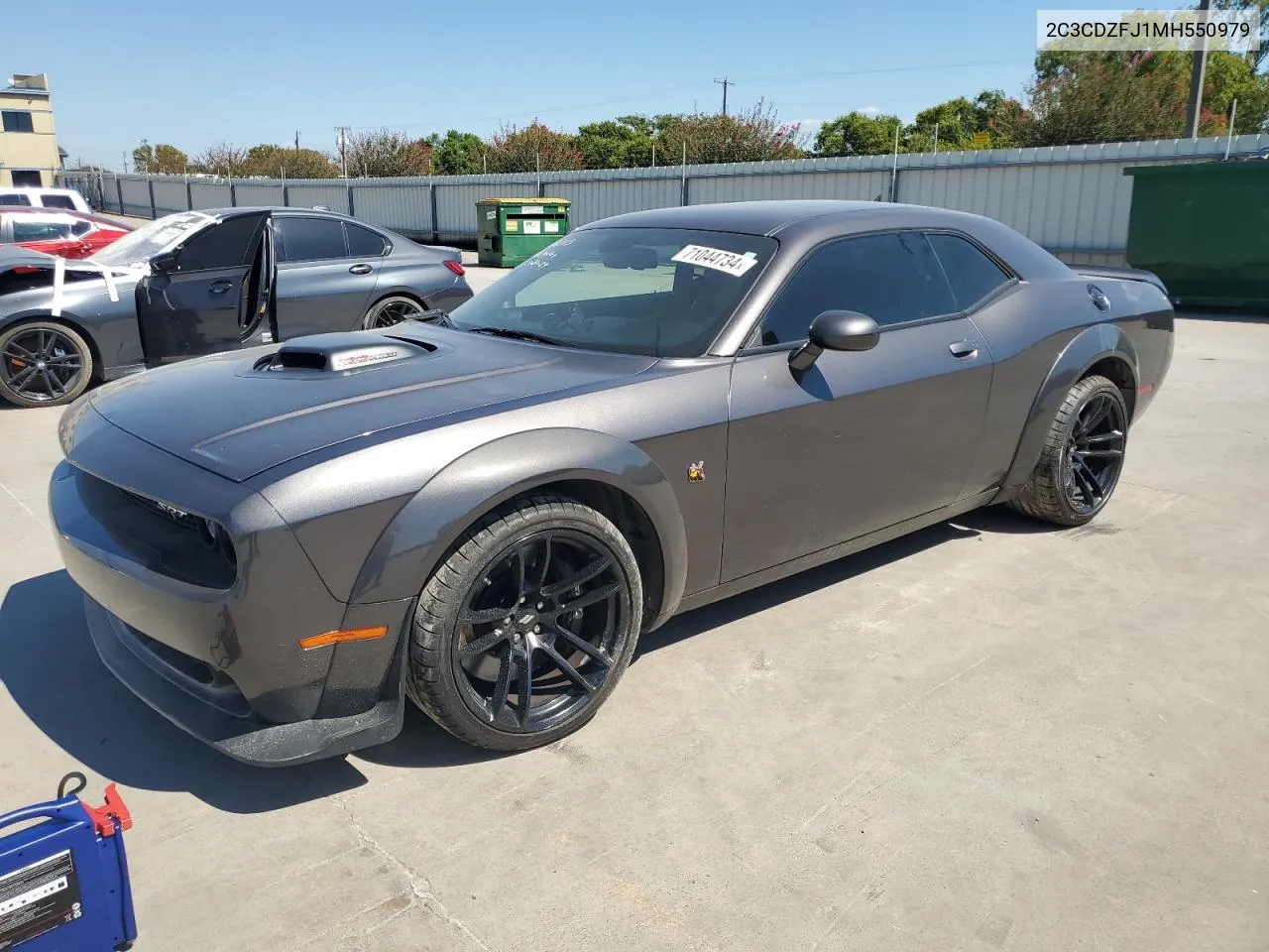 2021 Dodge Challenger R/T Scat Pack VIN: 2C3CDZFJ1MH550979 Lot: 71044734