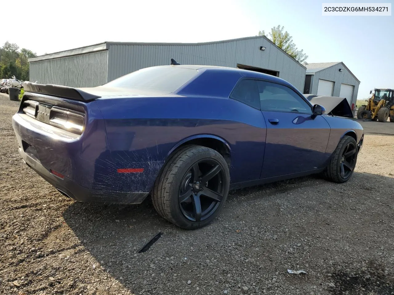 2C3CDZKG6MH534271 2021 Dodge Challenger Gt