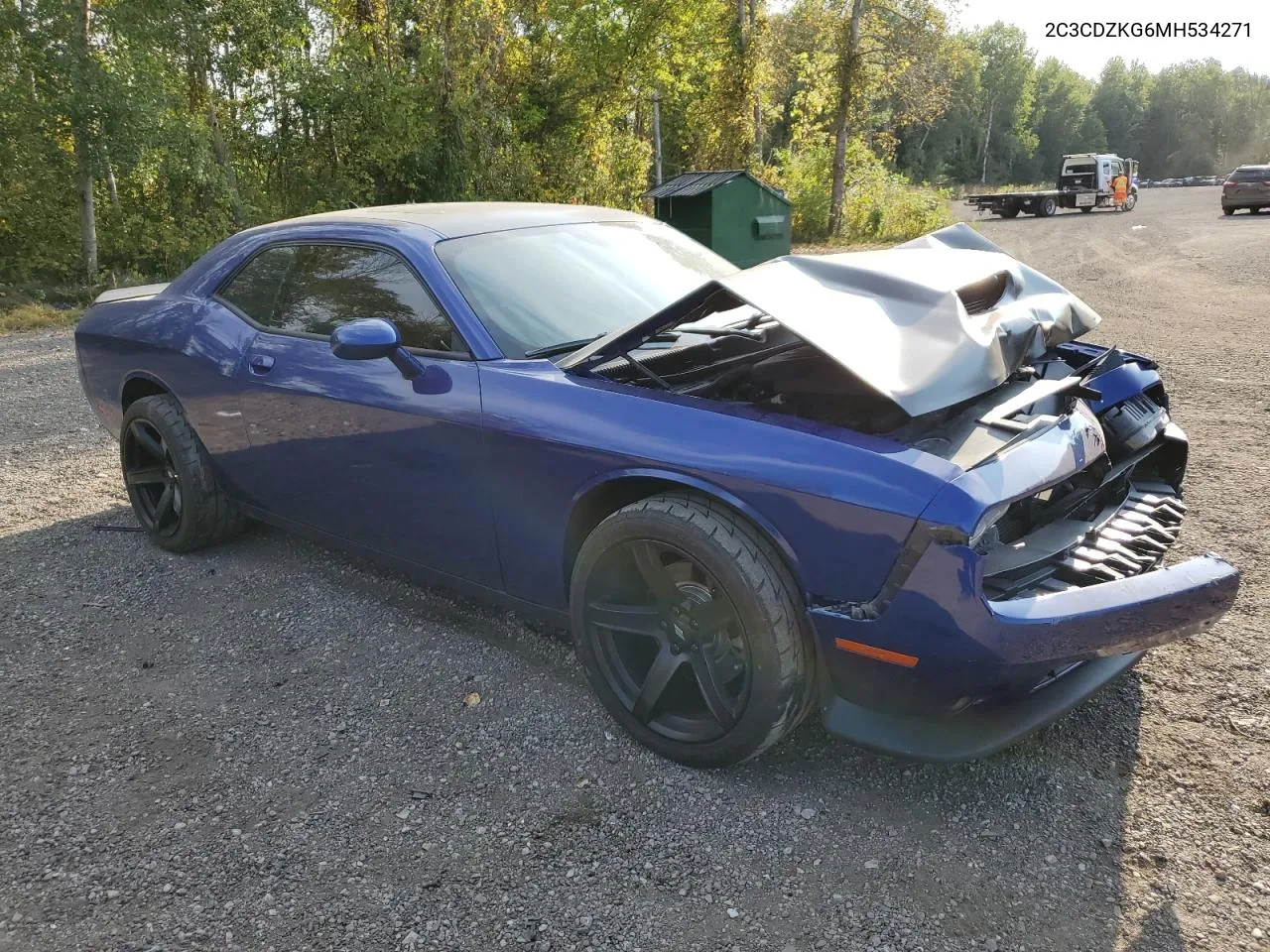 2021 Dodge Challenger Gt VIN: 2C3CDZKG6MH534271 Lot: 71192254