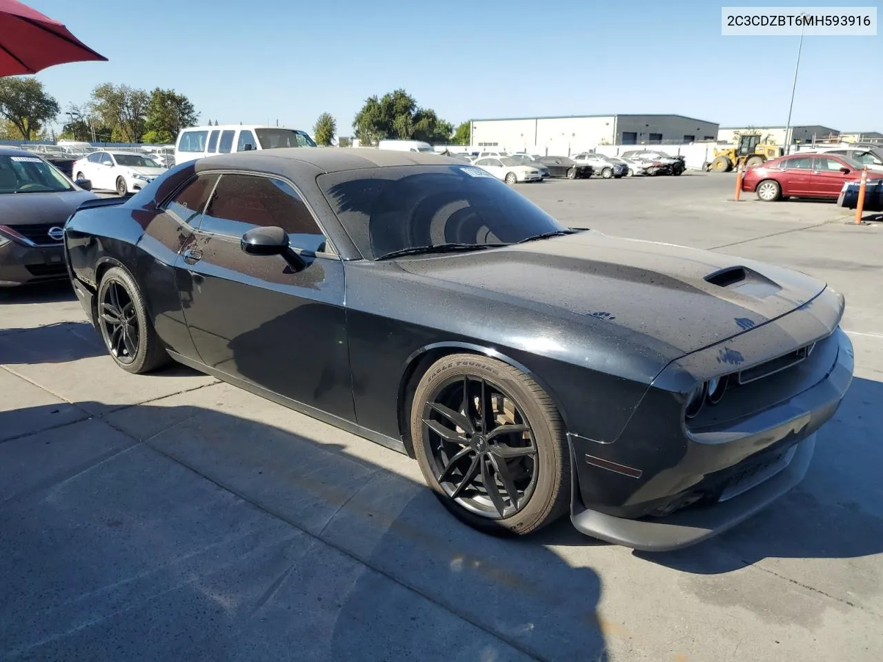 2021 Dodge Challenger R/T VIN: 2C3CDZBT6MH593916 Lot: 71294554