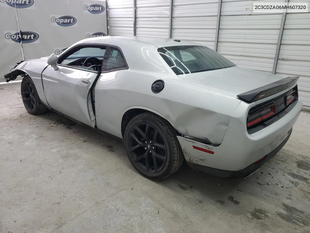 2021 Dodge Challenger Sxt VIN: 2C3CDZAG6MH607320 Lot: 71535834