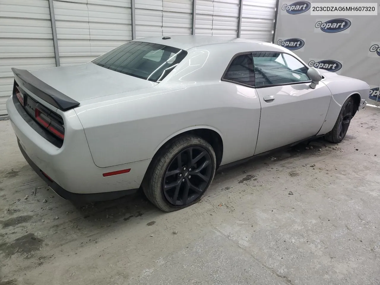 2021 Dodge Challenger Sxt VIN: 2C3CDZAG6MH607320 Lot: 71535834