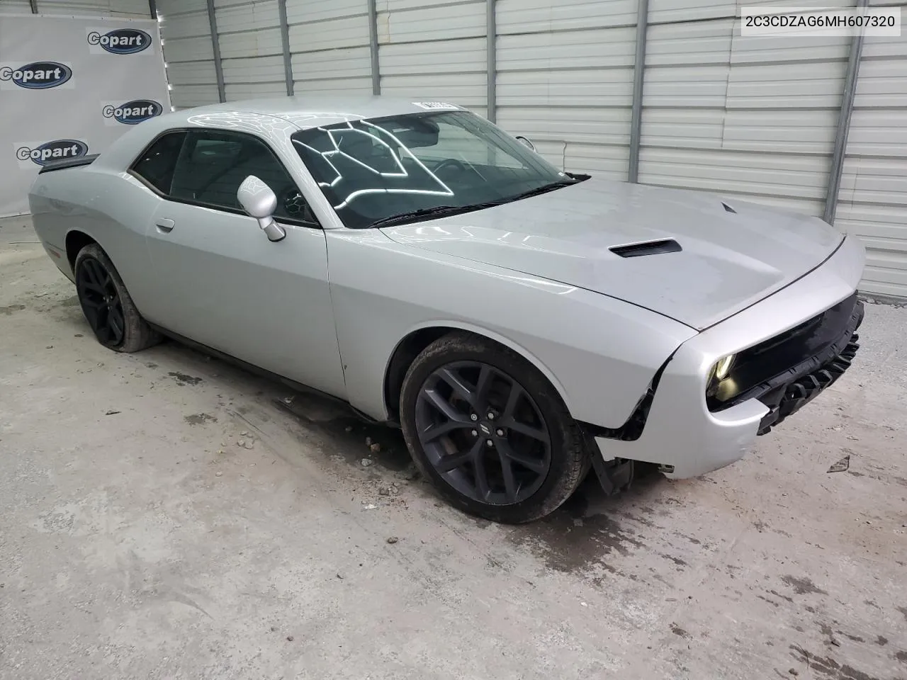 2021 Dodge Challenger Sxt VIN: 2C3CDZAG6MH607320 Lot: 71535834