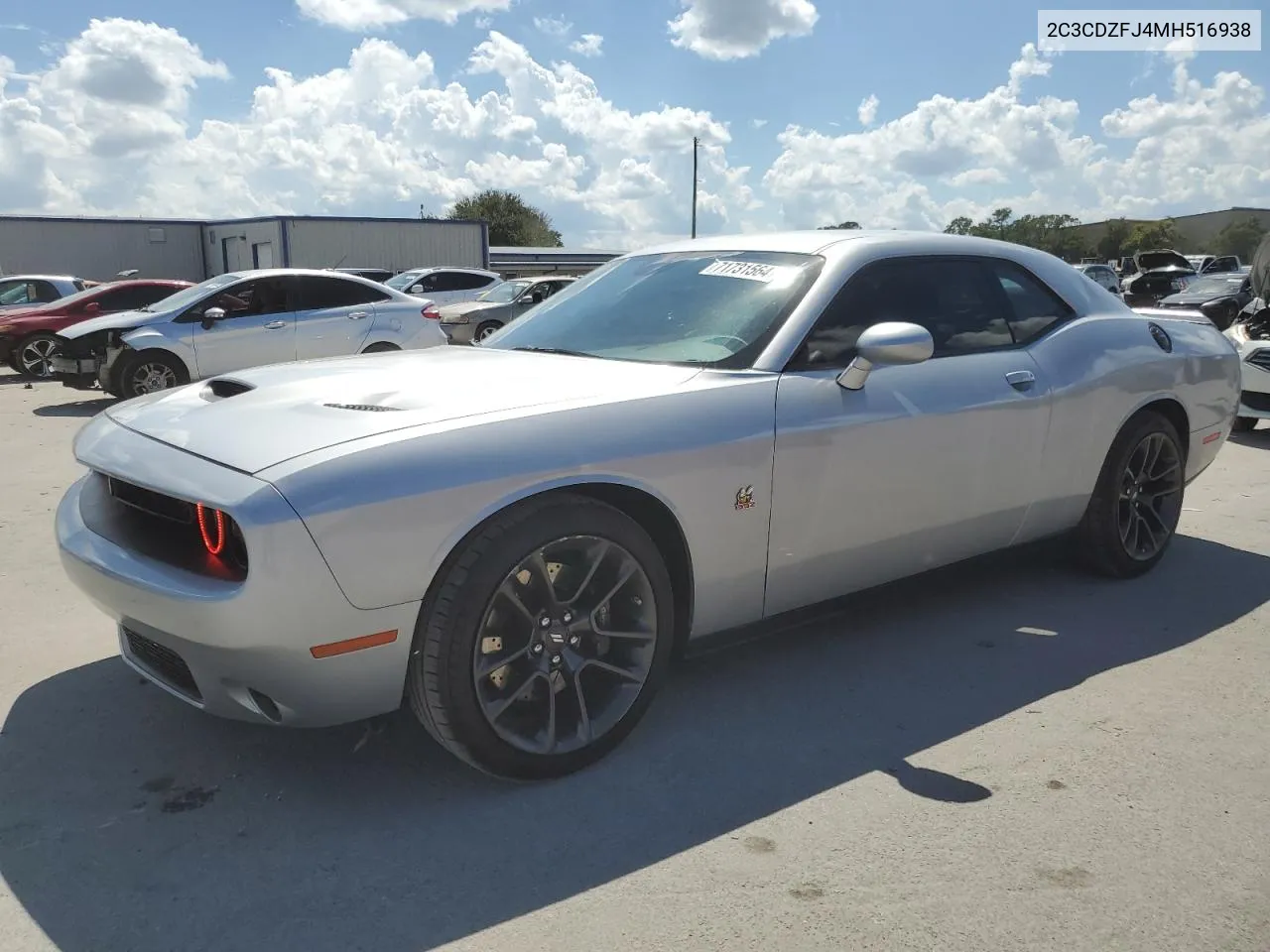 2021 Dodge Challenger R/T Scat Pack VIN: 2C3CDZFJ4MH516938 Lot: 71731564