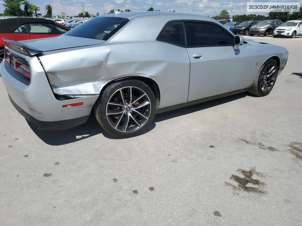 2021 Dodge Challenger R/T Scat Pack VIN: 2C3CDZFJ4MH516938 Lot: 71731564