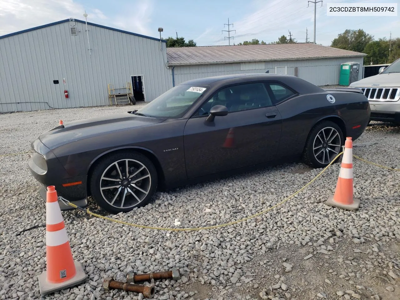 2021 Dodge Challenger R/T VIN: 2C3CDZBT8MH509742 Lot: 71931454