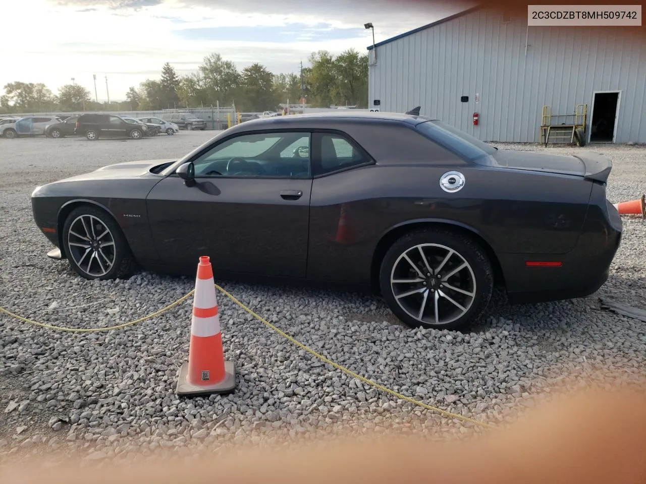 2021 Dodge Challenger R/T VIN: 2C3CDZBT8MH509742 Lot: 71931454