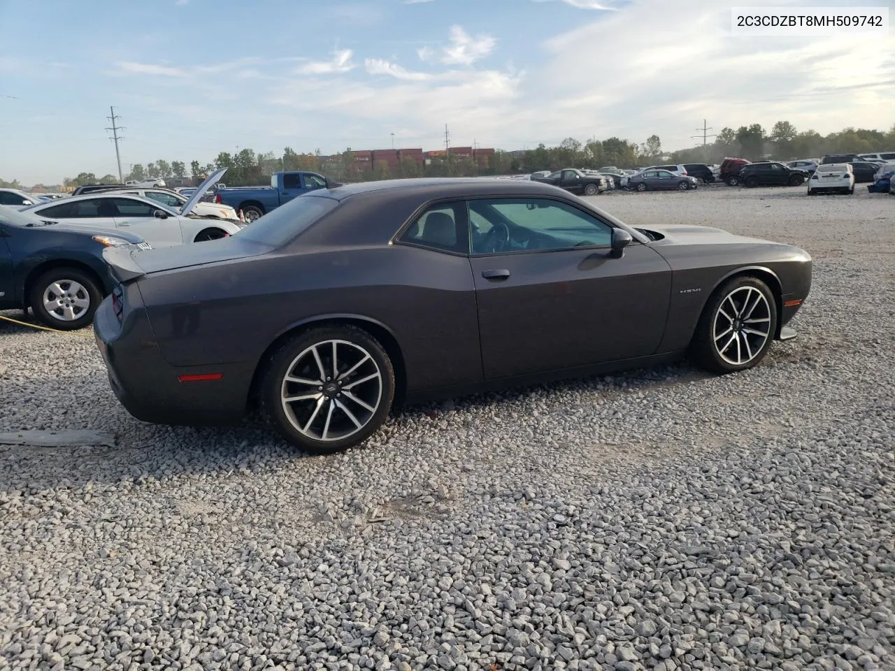 2021 Dodge Challenger R/T VIN: 2C3CDZBT8MH509742 Lot: 71931454