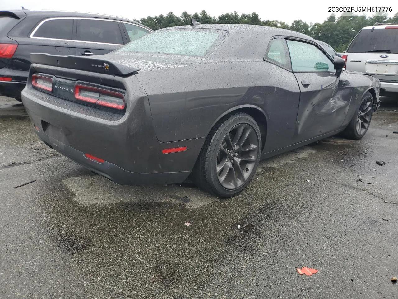 2021 Dodge Challenger R/T Scat Pack VIN: 2C3CDZFJ5MH617776 Lot: 71938874