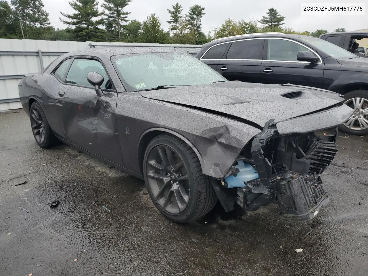 2021 Dodge Challenger R/T Scat Pack VIN: 2C3CDZFJ5MH617776 Lot: 71938874