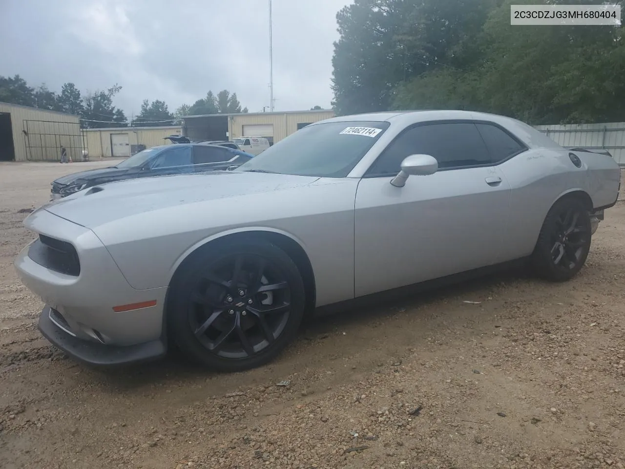 2021 Dodge Challenger Gt VIN: 2C3CDZJG3MH680404 Lot: 72462114