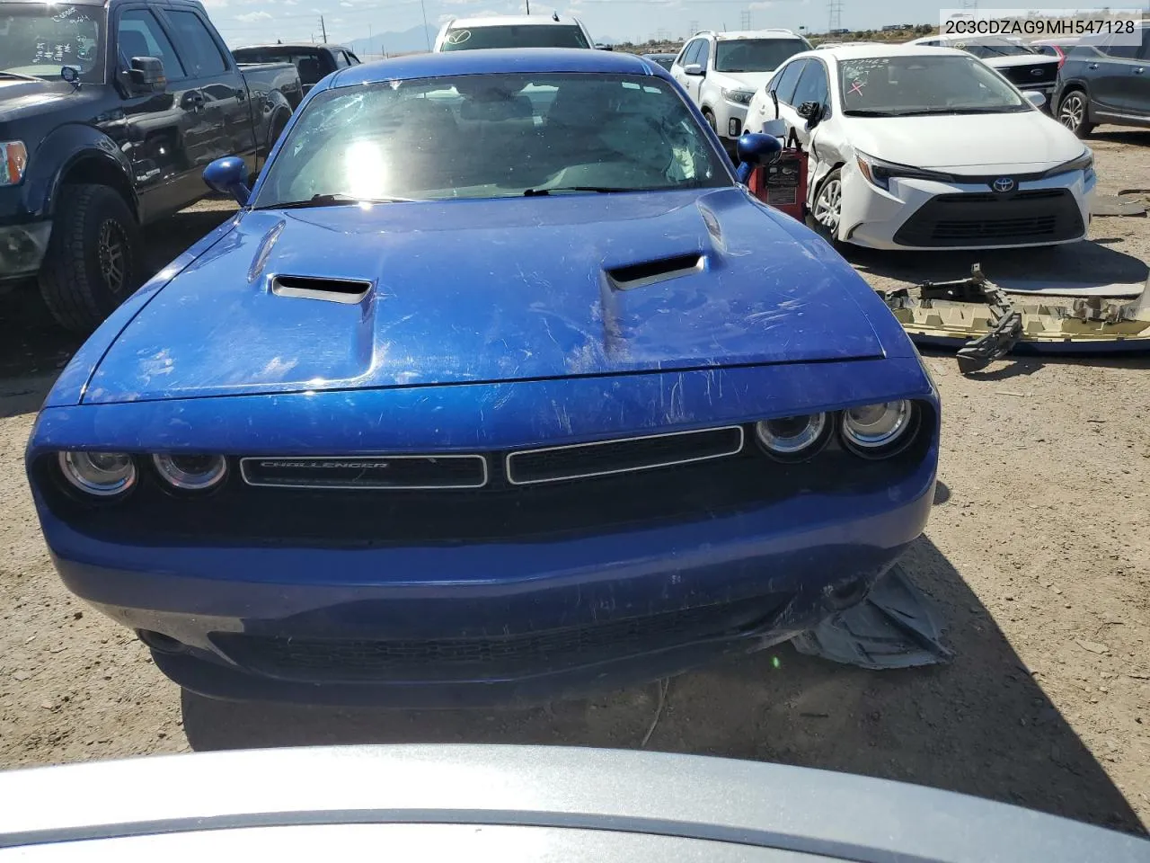 2021 Dodge Challenger Sxt VIN: 2C3CDZAG9MH547128 Lot: 72801074