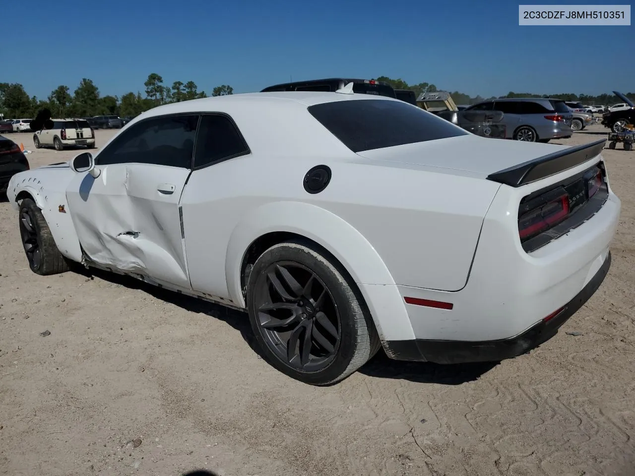 2021 Dodge Challenger R/T Scat Pack VIN: 2C3CDZFJ8MH510351 Lot: 72928744