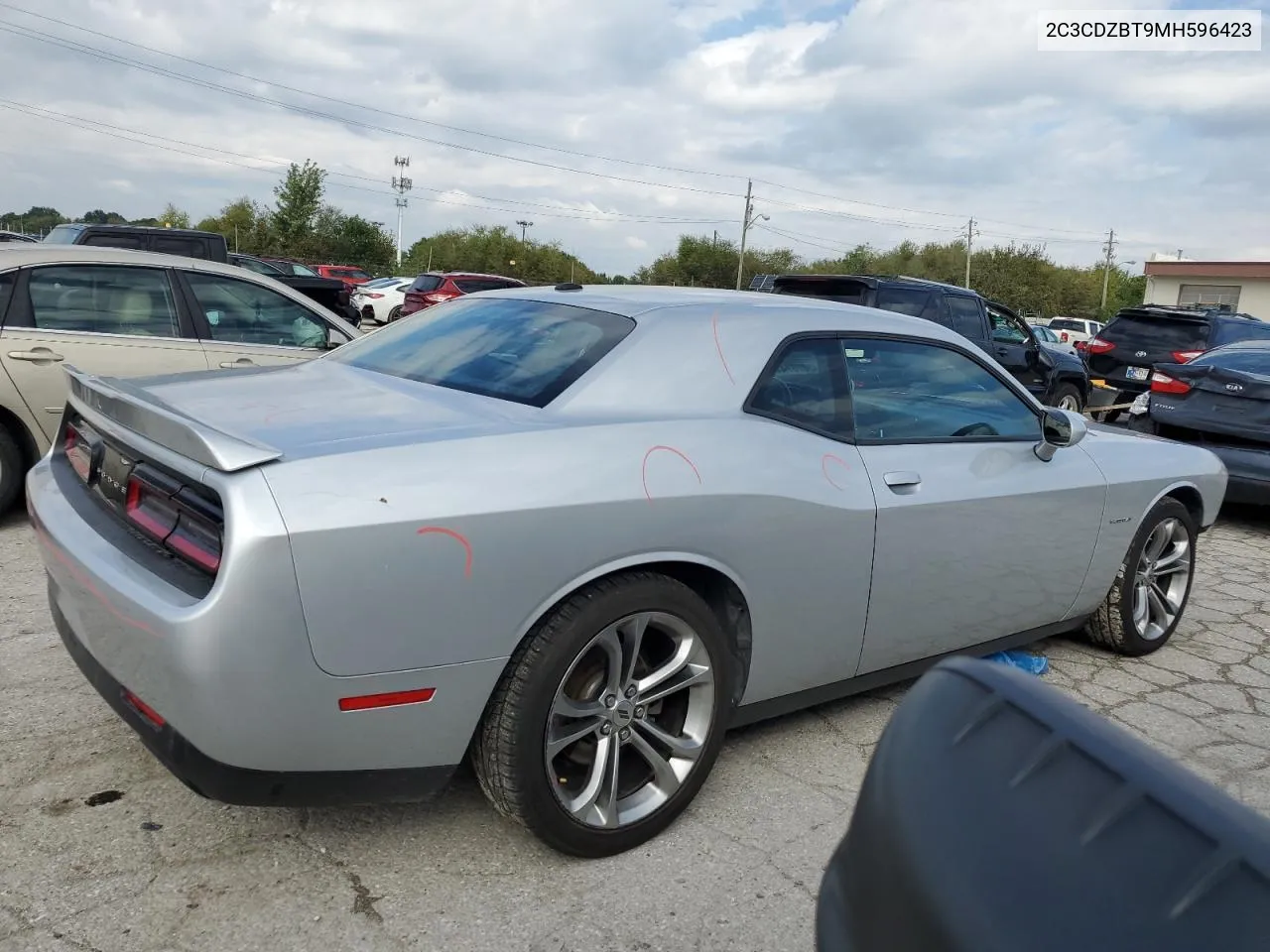 2021 Dodge Challenger R/T VIN: 2C3CDZBT9MH596423 Lot: 73382674