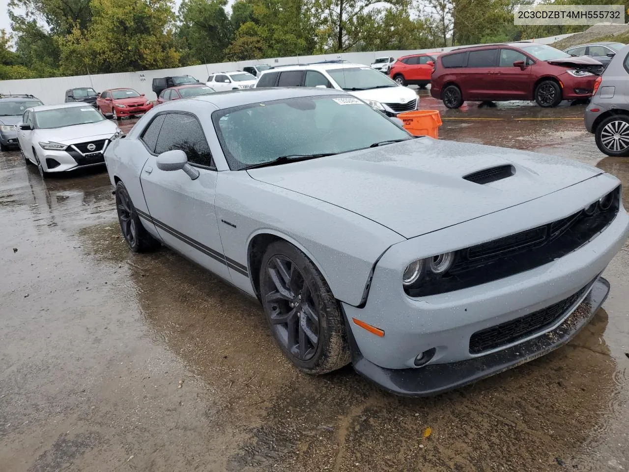 2021 Dodge Challenger R/T VIN: 2C3CDZBT4MH555732 Lot: 73532404