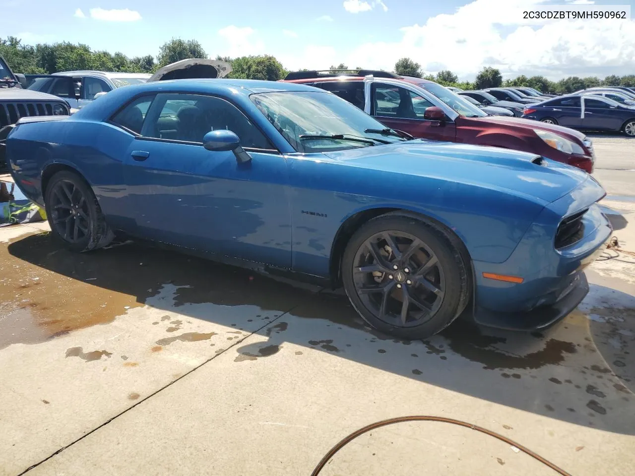 2021 Dodge Challenger R/T VIN: 2C3CDZBT9MH590962 Lot: 73759634