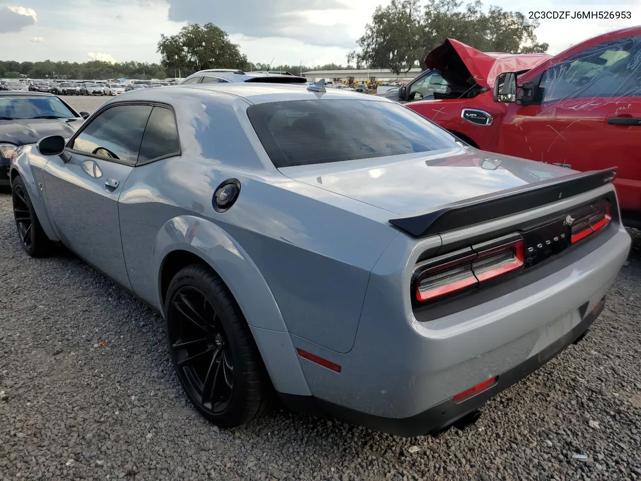 2021 Dodge Challenger R/T Scat Pack VIN: 2C3CDZFJ6MH526953 Lot: 73831254